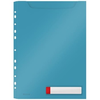 Genotherm, dépliant, A4 maxi, LEITZ "Cosy Privacy", bleu calme