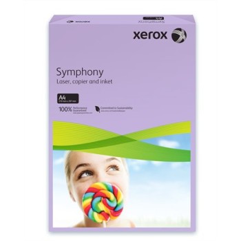 Papier copie, couleur, A4, 80 g, XEROX "Symphony", violet (moyen)