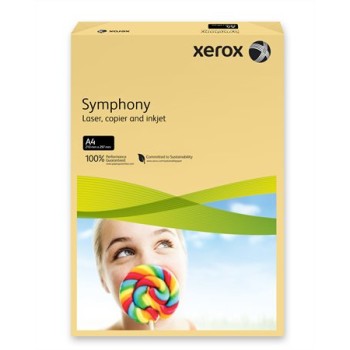 Papier à copier, couleur, A4, 80 g, XEROX "Symphony", beurre (moyen)
