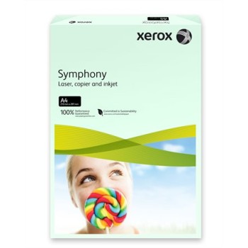 Papier à copier, couleur, A4, 80 g, XEROX "Symphony", vert clair (pastel)