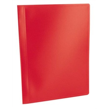 Chemise de présentation, 20 pochettes, A4, VIQUEL "Essentiel", rouge