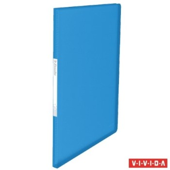 Chemise de présentation, 40 pochettes, A4, ESSELTE "Vivida", bleu