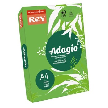 Papier à copier, couleur, A4, 80 g, REY "Adagio", vert intensif