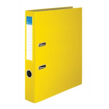 Chemise à dossier, 50 mm, A4, PP/carton, VICTORIA OFFICE, "Basic", jaune