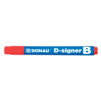Marqueur pour tableaux, 2-4 mm, conique, DONAU "D-signer B", rouge