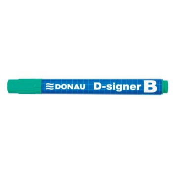 Marqueur pour tableaux, 2-4 mm, conique, DONAU "D-signer B", vert