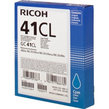 Toner RICOH GC 41 LC (405766) Aficio SG 2100/SG 3110 cyan - originál (600 str.)