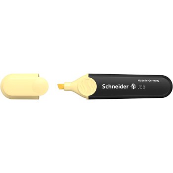 Surligneur, 1-5 mm, SCHNEIDER "Job Pastel", vanille